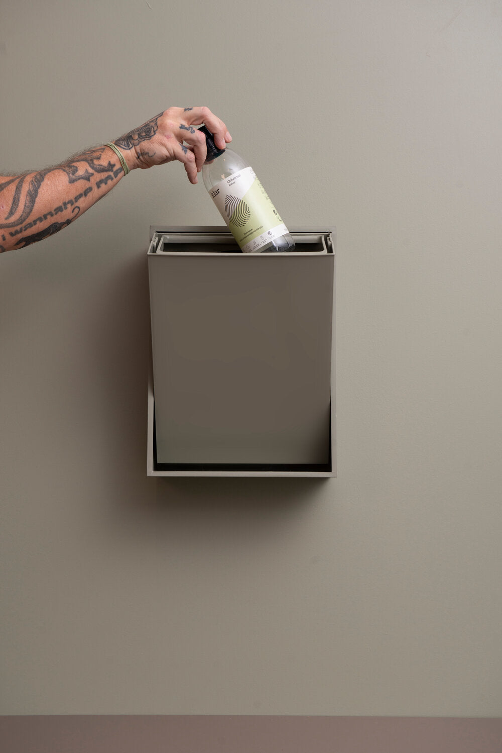 Recycling Box affaldssorteringsboks - Oak Green